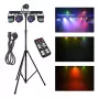 LIGHT4ME Belka LED Par Derby Laser - valaisusarja