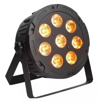 LIGHT4ME PENTA PAR 8x12W MKII RGBWA- RGB LED-valonheitin