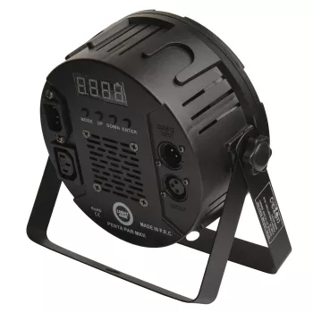 LIGHT4ME PENTA PAR 8x12W MKII RGBWA- RGB LED-valonheitin