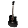 V-TONE AG Two BK - 4/4 akustinen kitara, musta