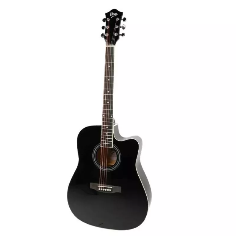 V-TONE AG Two BK - 4/4 akustinen kitara, musta