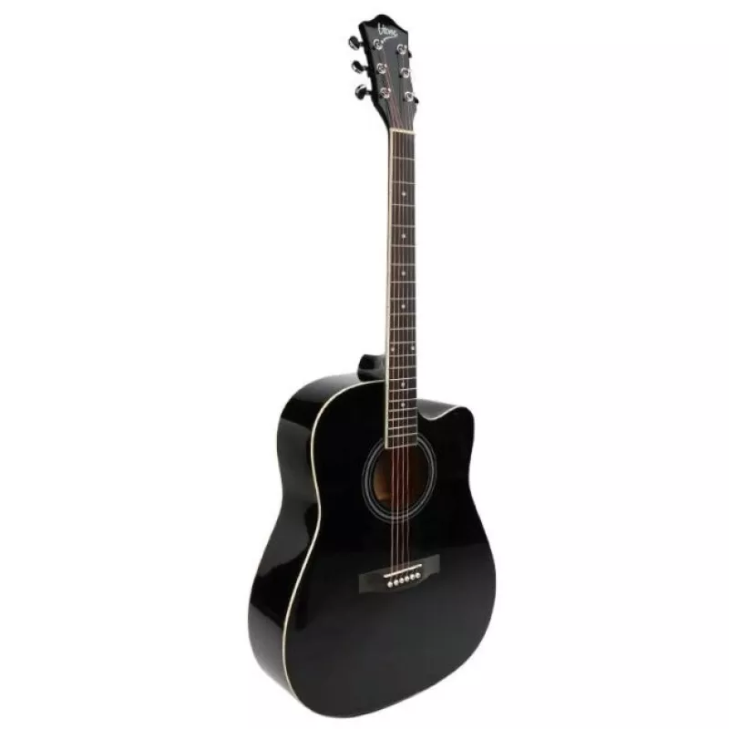 V-TONE AG Two BK - 4/4 akustinen kitara, musta