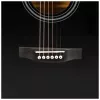 V-TONE AG Two BK - 4/4 akustinen kitara, musta