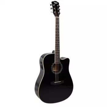 V-TONE VEAG1 CE BK - 4/4 sähköakustinen kitara, musta