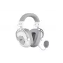 HAVIT H2002YG over-ear-kuulokkeet — 2,4G langaton, Bluetooth, johdollinen, 20–20 000 Hz, 10 m kantama, 257 g (valkoinen/harmaa)