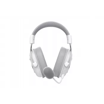 HAVIT H2002YG over-ear-kuulokkeet — 2,4G langaton, Bluetooth, johdollinen, 20–20 000 Hz, 10 m kantama, 257 g (valkoinen/harmaa)