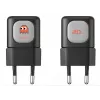Havit STK011 matkasetti EU-laturi varavirtalähde USB-C-kaapeli käsituuletin