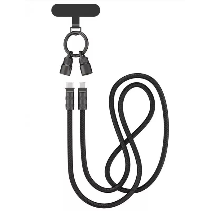 Havit STK011 matkasetti EU-laturi varavirtalähde USB-C-kaapeli käsituuletin