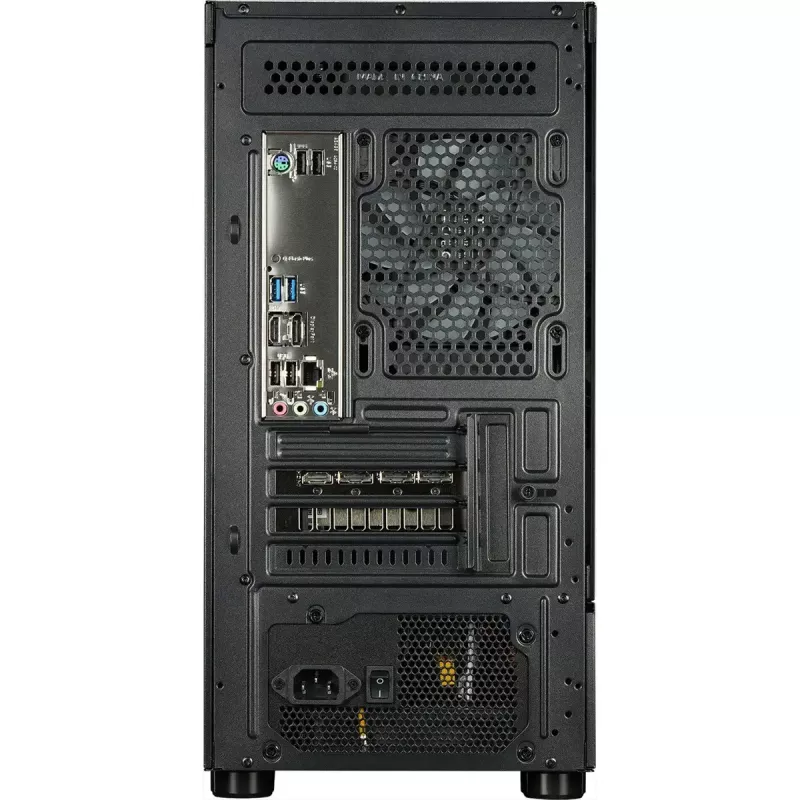 Pöytätietokone THERMALTAKE FTW A-Line LCS 5060 D5 pelitietokone, musta/läpinäkyvä, Windows 11 Home
