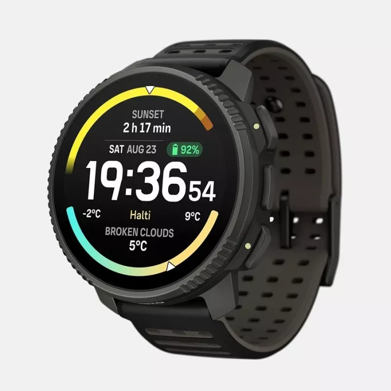Suunto Vertical 2 Titanium musta urheilukello
