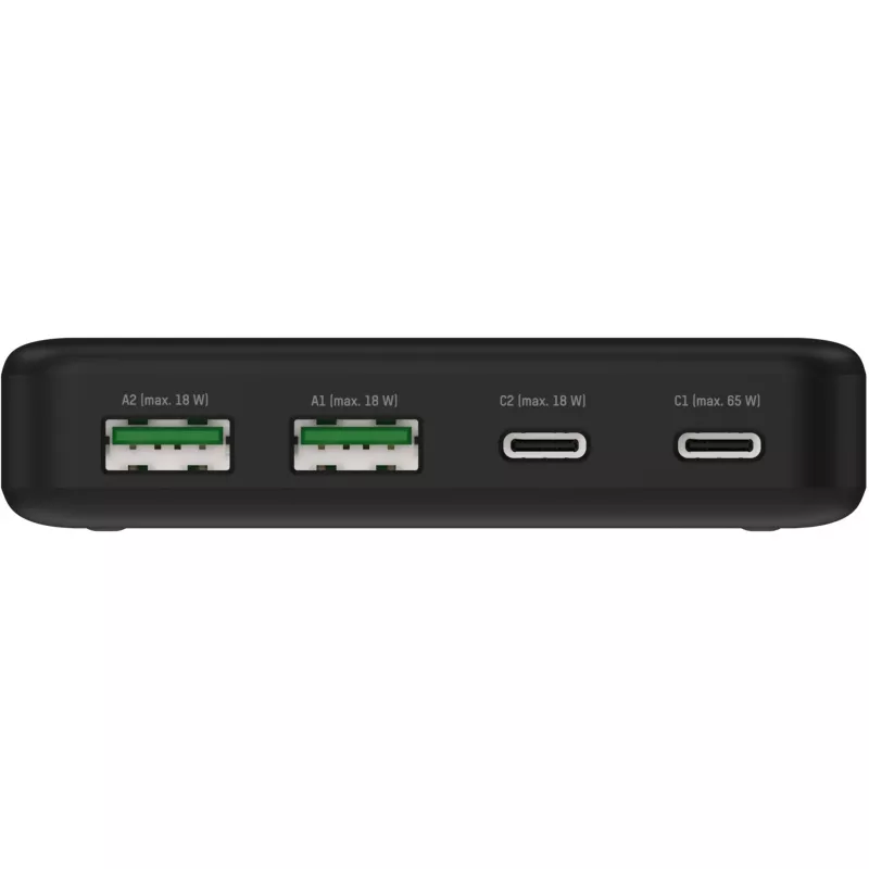 USB-laturi Desktop Charger DC465PD (musta, 65 wattia, PD, Quick Charge 3.0)
