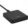USB-laturi Desktop Charger DC465PD (musta, 65 wattia, PD, Quick Charge 3.0)