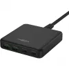 USB-laturi Desktop Charger DC465PD (musta, 65 wattia, PD, Quick Charge 3.0)