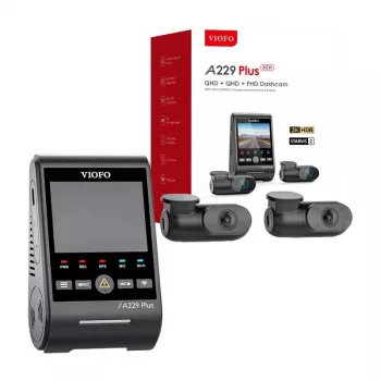Autokamera VIOFO A229 PLUS 3CH 2K + 1080p WLAN GPS