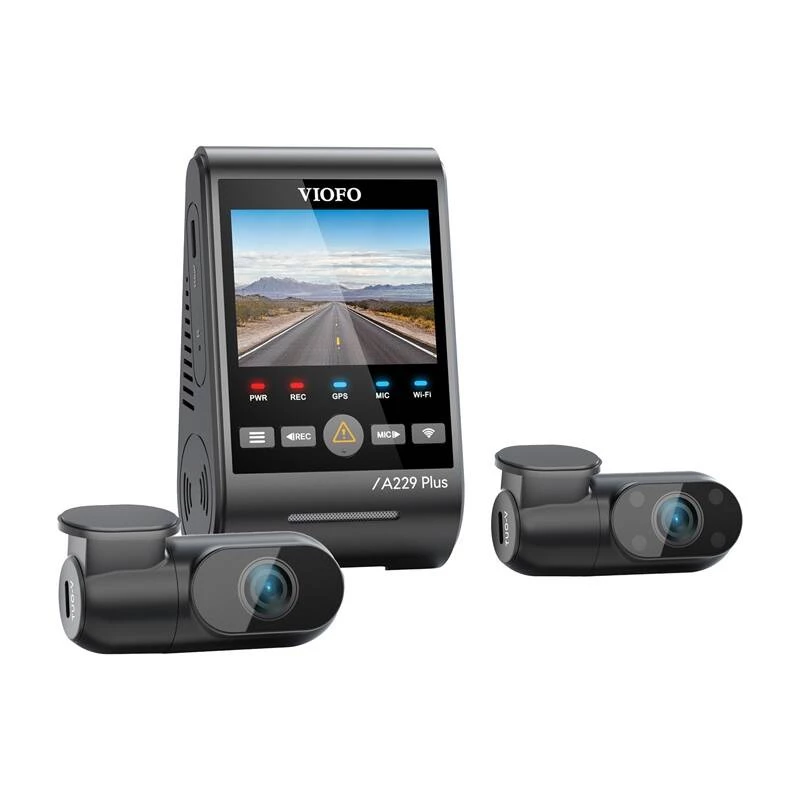 Autokamera VIOFO A229 PLUS 3CH 2K + 1080p WLAN GPS