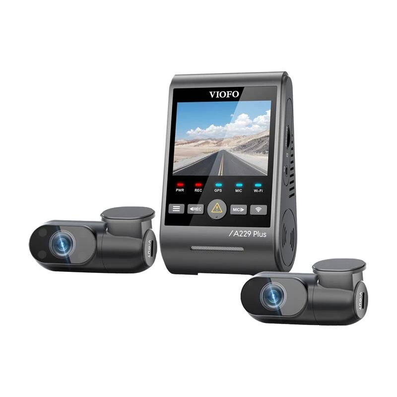 Autokamera VIOFO A229 PLUS 3CH 2K + 1080p WLAN GPS