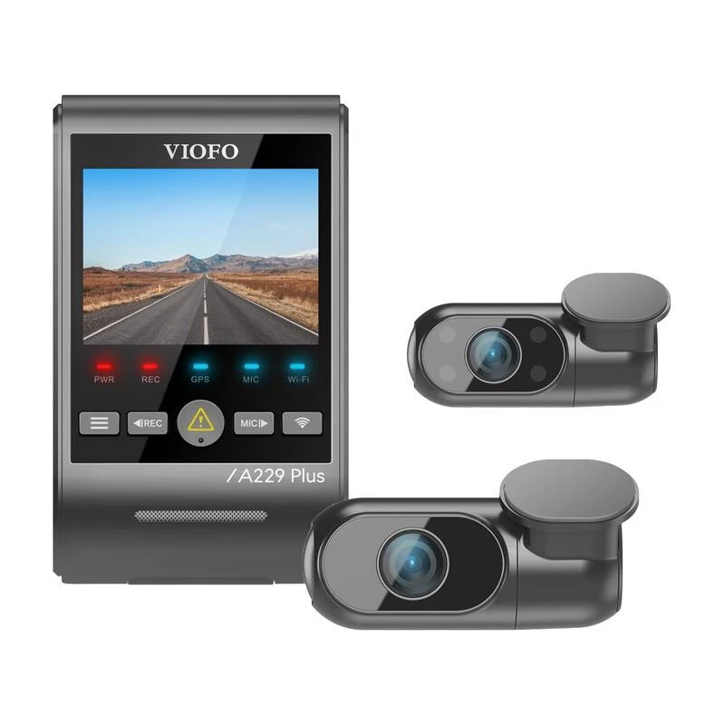 Autokamera VIOFO A229 PLUS 3CH 2K + 1080p WLAN GPS