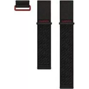 Kellonranneke GARMIN Venu X1 Quick Release 24 mm, musta, yhteensopiva Venu X1:n kanssa