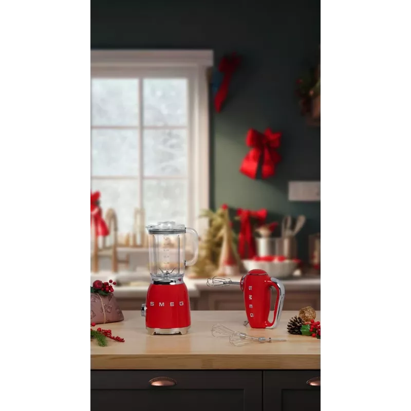 Smeg BLF03RDEU tehosekoitin pastellipunainen