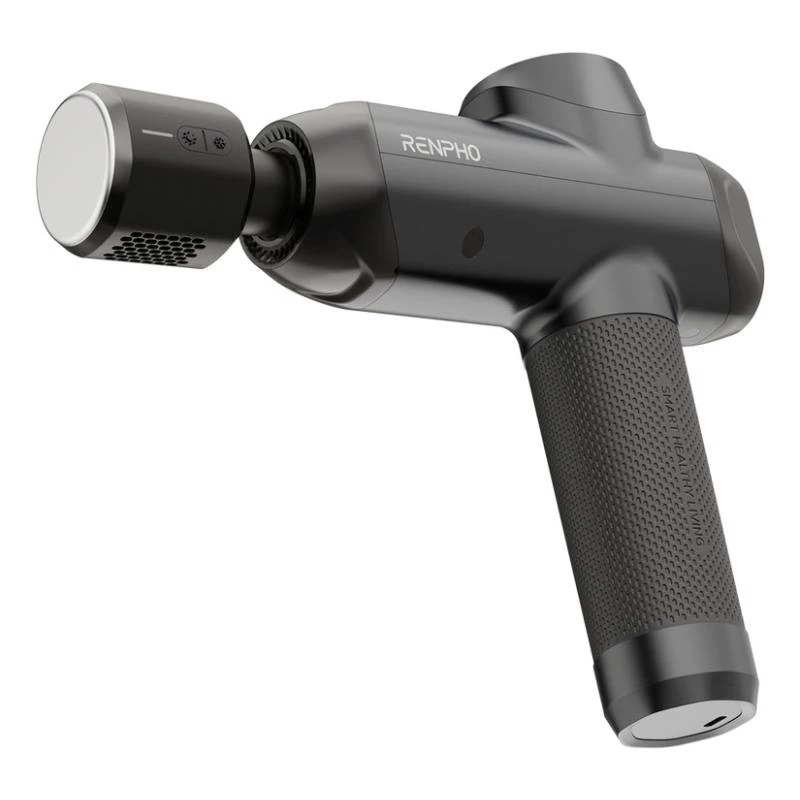 Renpho Massage Gun Power + Thermacool musta PEU-R-C001SH-BK PEURC001SHBK (PEU-R-C001SH-BK)