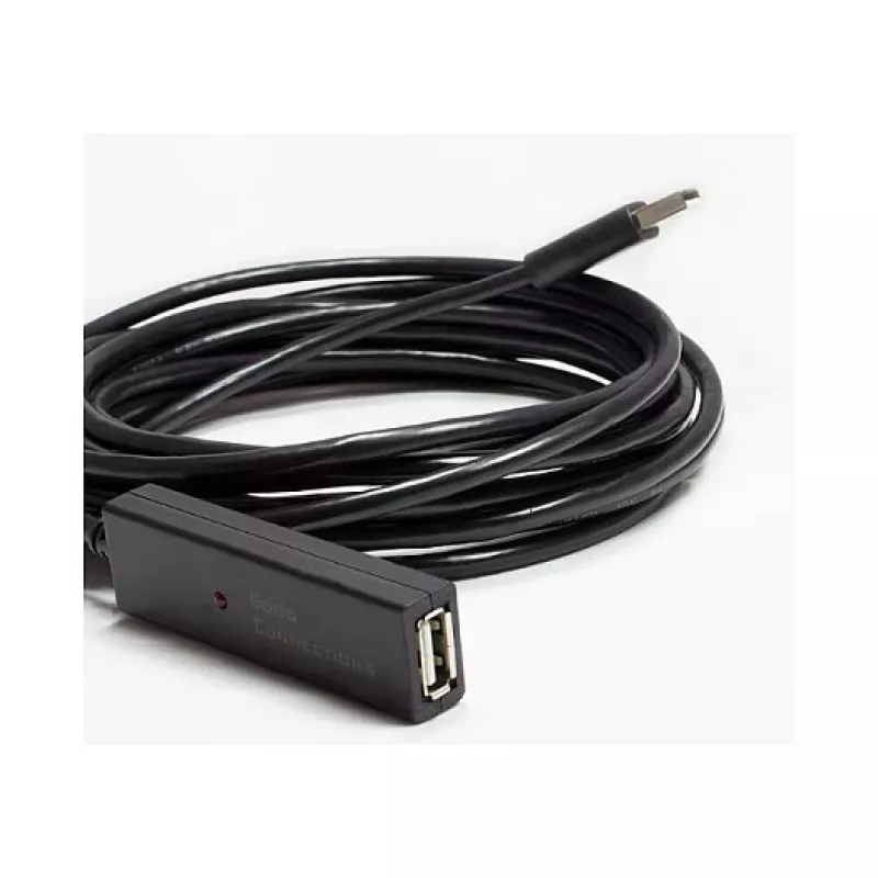 Good Connections GC-M0132 – 10 m – USB A – USB A – USB 2.0 – 480 Mbit/s – musta