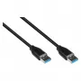 Good Connections 2831-AA005S - 0,5 m - USB A - USB A - USB 3.2 Gen 2 (3.1 Gen 2) - 10000 Mbit/s - musta