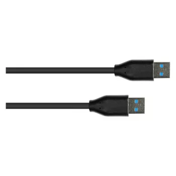 Good Connections 2831-AA010S - 1 m - USB A - USB A - USB 3.2 Gen 2 (3.1 Gen 2) - 10000 Mbit/s - musta