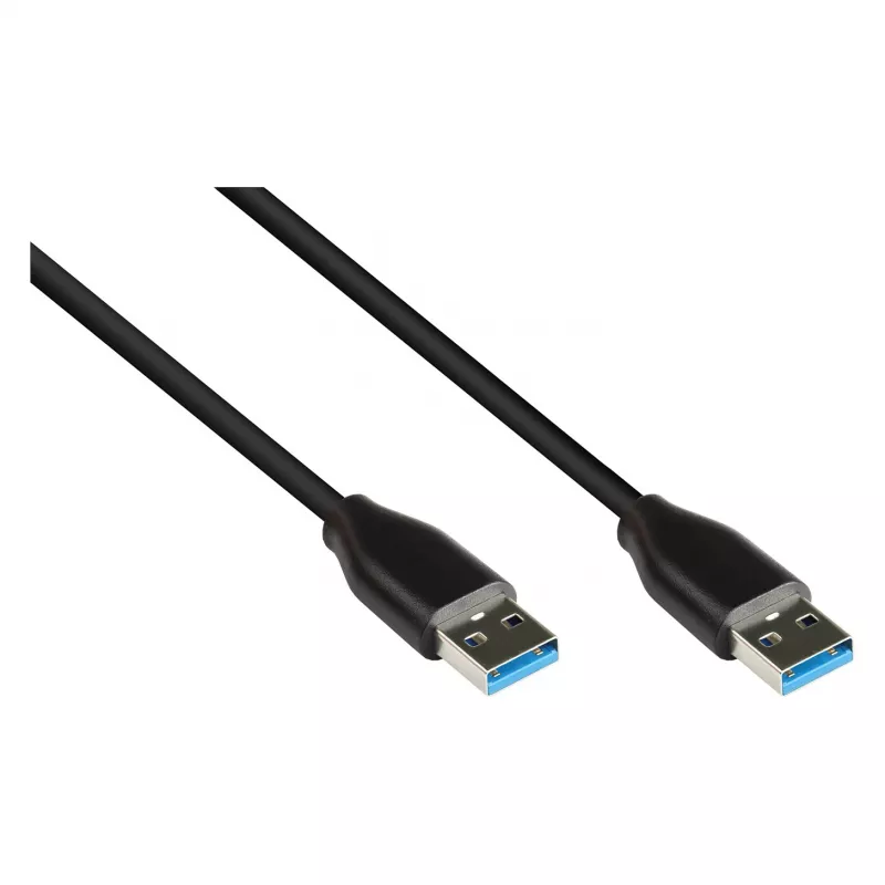 Good Connections 2831-AA010S - 1 m - USB A - USB A - USB 3.2 Gen 2 (3.1 Gen 2) - 10000 Mbit/s - musta