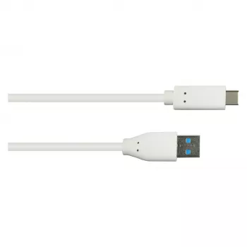 Good Connections 2831-AC010W – 1 m – USB A – USB C – USB 3.2 Gen 2 (3.1 Gen 2) – 10000 Mbit/s – valkoinen