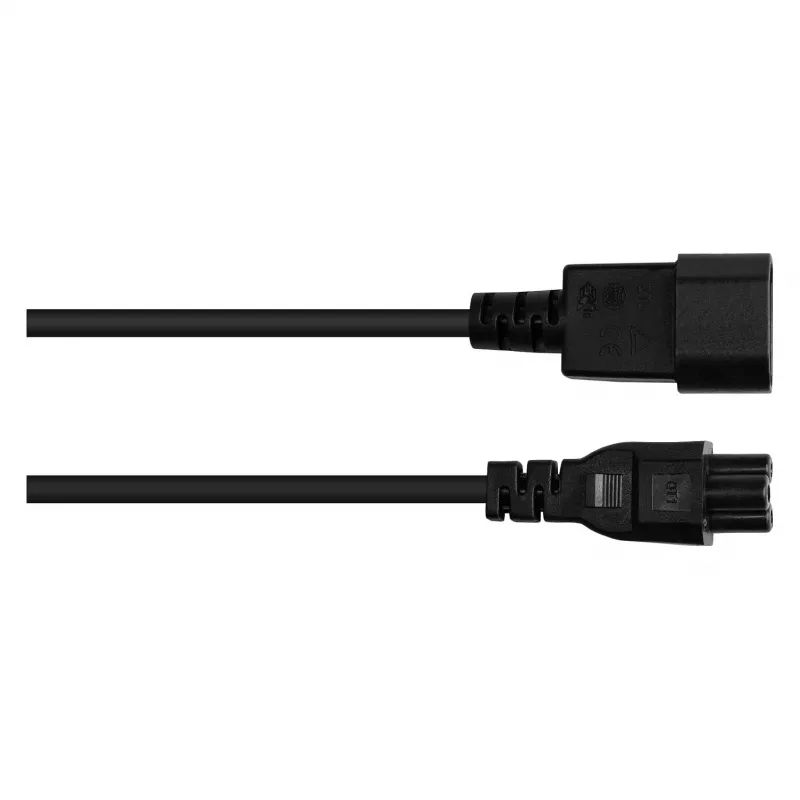 Alcasa P1405-S030 virtajohto musta 3 m C14-liitin C5-liitin (P1405-S030)