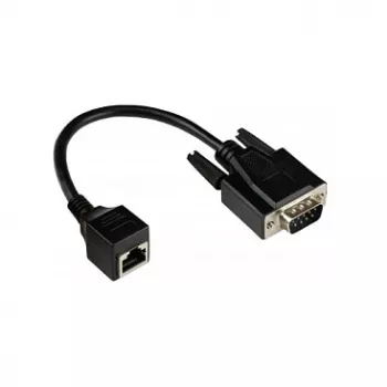 Good Connections GC 4945-MF - sovituskaapeli RJ45-liitäntä > D-Sub 9-pin pistoke musta 0,1 m - verkko - 0,1 m