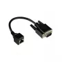 Good Connections GC 4945-MF - sovituskaapeli RJ45-liitäntä > D-Sub 9-pin pistoke musta 0,1 m - verkko - 0,1 m