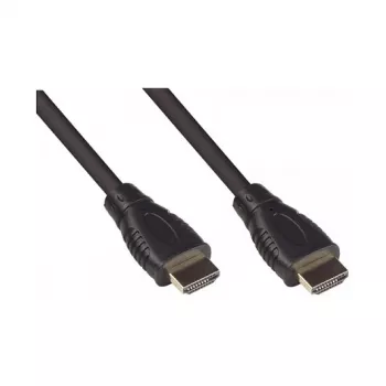 Good Connections liitäntäkaapeli HDMI 2.0b 4K UHD @60Hz 18 Gbit/s kullatut kontaktit musta - digitaalinen/näyttö/video