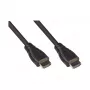 Good Connections liitäntäkaapeli HDMI 2.0b 4K UHD @60Hz 18 Gbit/s kullatut kontaktit musta - digitaalinen/näyttö/video