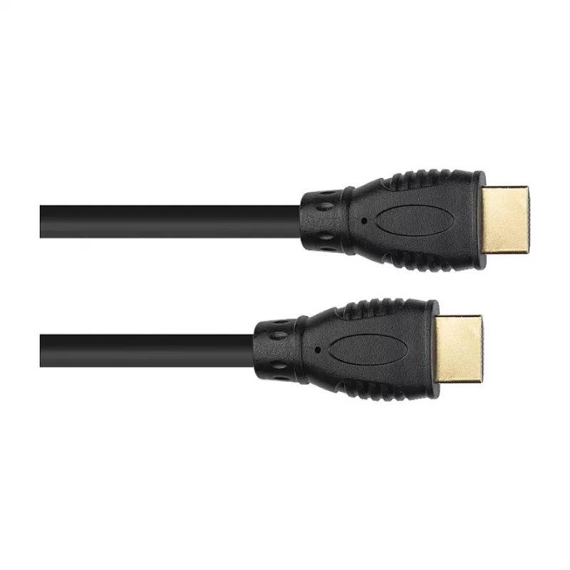 Liitäntäkaapeli HDMI 2.0b, 4K / UHD @60Hz, 18 Gbit/s, kullatut kontaktit, musta, 3 m, Good Connecti (4520-030)