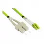 Alcasa LW-801LS5 kuitu-kaapeli 1 m LSZH OM5 LC SC vihreä (LW-801LS5)