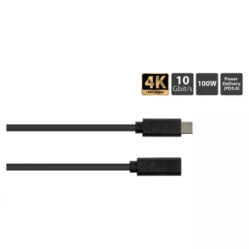Good Connections GC 2831-CV005S - USB 3.1 -kaapeli C-pistoke> C-liitin 0,5 m - kaapeli - digitaalinen/tiedonsiirto