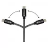 Good Connections USB 2.0 -lataus- ja datakaapeli iPhone/iPad/iPod USB-A-pistoke Lightning-liitäntään - korkealaatuisesti valmistettu ja virallisesti Applen hyväksymä