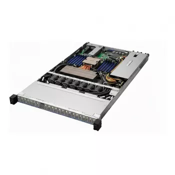 Tietokonekotelo ASRock Barebone 1U Single Socket SP5 1U24E1S-GENOA/2L2T musta
