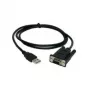 USB - RS-232-kaapeli EXSYS EX-1301-2F 1,8 m musta
