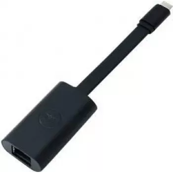 Dell – verkkosovitin – USB-C – Gigabit Ethernet – musta – Latitude 5285 2-in-1, 5289 2-in-1, 7389 2-in-1, XPS 12 9250, 13 93XX, 15 95XX (50M44)