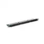 ROLINE 48,30cm (19) -Keystone-moduulikannatin, 24P., suojaamaton, musta (26.11.0357)