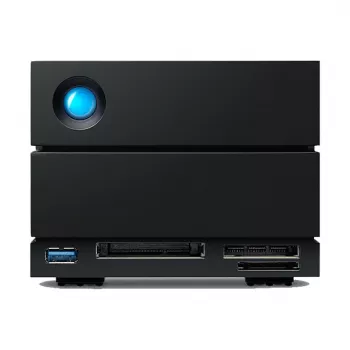 LaCie 2big Dock v2 60 TB pöytäkiintolevykotelo, 2-paikkainen HDD-tallennus