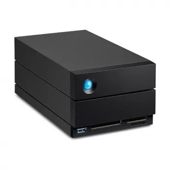LaCie 2big Dock v2 60 TB pöytäkiintolevykotelo, 2-paikkainen HDD-tallennus