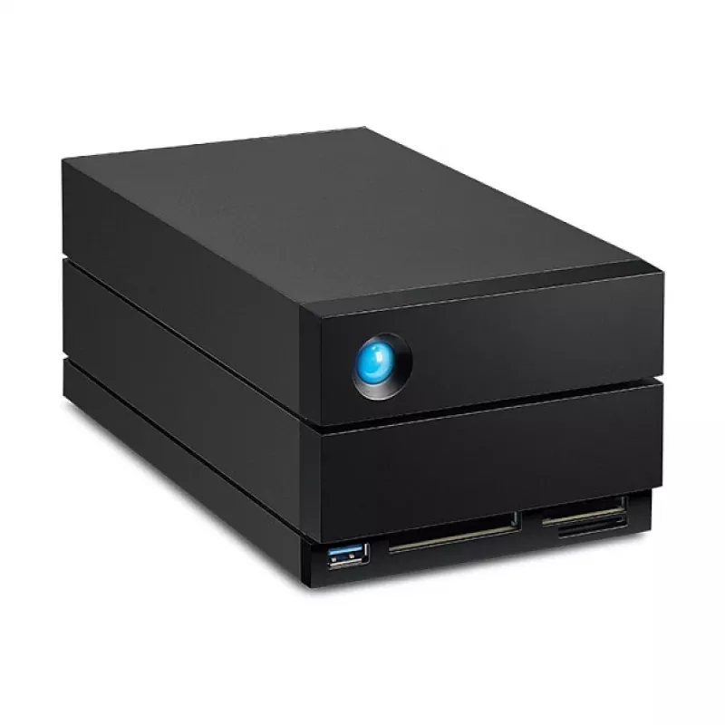 LaCie 2big Dock v2 60 TB pöytäkiintolevykotelo, 2-paikkainen HDD-tallennus