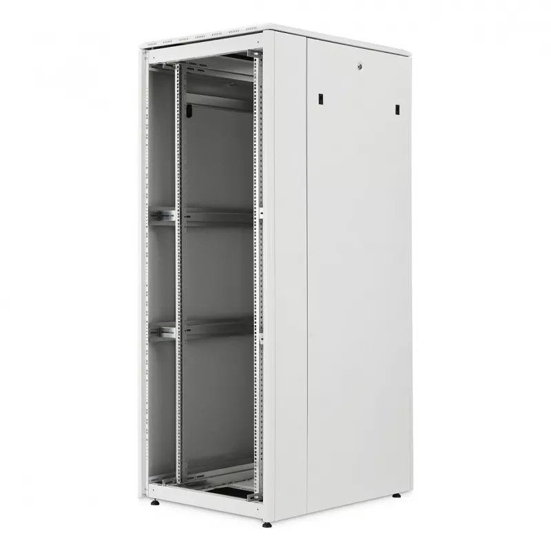 Verkkokaappi DIGITUS Unique Light -sarja pystykaappi 42U 800x1000 mm, 800 kg, IP20, harmaa
