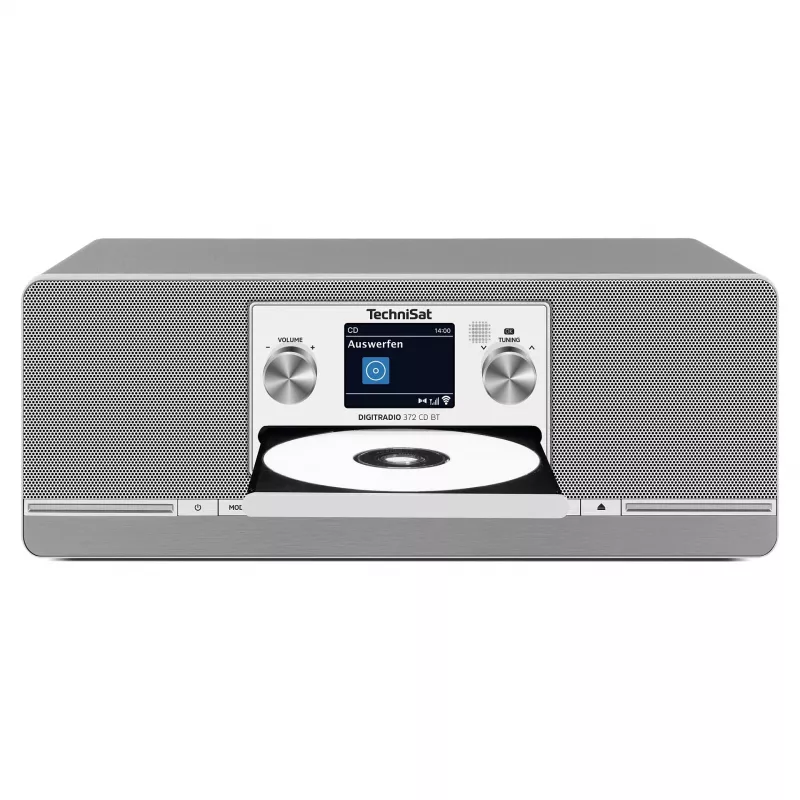 TechniSat DIGITRADIO 372 CD BT keittiöradio analoginen & digitaalinen antrasiitti, hopea