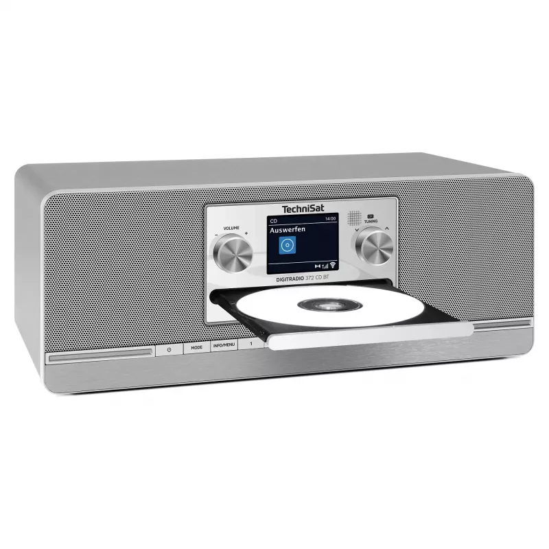 TechniSat DIGITRADIO 372 CD BT keittiöradio analoginen & digitaalinen antrasiitti, hopea