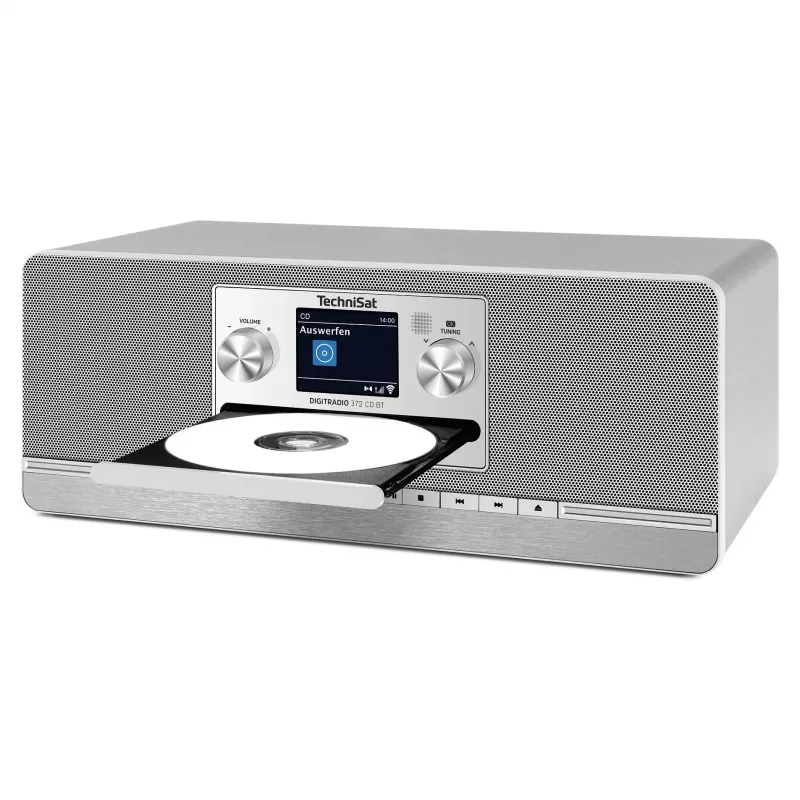 TechniSat DIGITRADIO 372 CD BT keittiöradio analoginen & digitaalinen antrasiitti, hopea