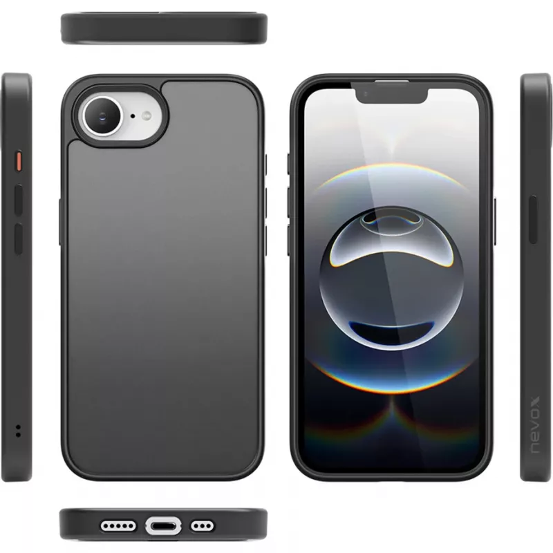StyleShell Invisio (musta, iPhone 16e)